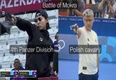 AZD Battle of Mokra 4th Panzer Division SCORE 00000 3 Yoji KIM TOTAL SCORE TOTAL 41 3 38 ков Jin YANG KOR IS 2024 PARIS 2022024 PARIS 202 TURALY Polish cavalry