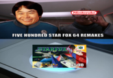 At the rate things are going, we'll have 500 Star Fox 64 remakes before we get an original game from the franchise again.