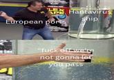 Labe LEX APE Hantavirus European ports ship "f--- off we're not gonna let you pass