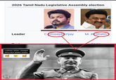 2026 Tamil Nadu Legislative Assembly election Leader C Joseph Vijay M. K Stalin Leftists when Joseph wins but Stalin loses: H