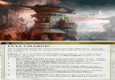 Once Per Turn (Army), Any Hero Phase FULL CHARGE! The Cogsmith kicks the arco-combustor into high gear, causing the Cogfort to surge forwards and allowing the crew to obliterate the enemy. Effect: Pick 1 or more of the following effects. For each effect you pick, give this unit a number of heat tokens equal to the number beside it. 2 3 4 6 Breaching Assist!: If this unit uses the 'Sally Forth' ability this turn, melee weapons used by the targets of that ability have Charge (+1 Damage) for the rest of the turn. Full Throttle!: For the rest of the turn, this unit's Move characteristic is 10". Repel Boarders!: For the rest of the turn, add 2 to the Attacks characteristic of this unit's Crew's Leadshotters and Crushing Iron Feet. Disengage Safeties!: For the rest of the turn the Attacks characteristic of this unit's Realmscorcher Flame Cannon is 22. Get Us Out of Here!: For the rest of the turn, this unit can use SHOOT abilities even if it used a RETREAT ability in the same turn.