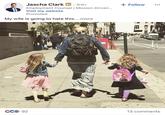 Jascha Clark in ⚫ 3rd+ ° Employment Counsel | Mission-Driven... Visit my website Promoted My wife is going to hate this....more + Follow LIN NEW YORK EMY CC 92 13 comments