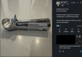 THIS PRODUCT CONTAINS: AI. For more information about chemicals in this product, visit: https://thelegacycompanies.com/home/244-2/ ESTE PRODUCTO CONTIENE: AL Para obtener más información end Aksel Yap - 2nd + Follow ... × Public Sector Solutions ... 2h-3 Everything contains Al now. Even ice cream scoops. Somewhere a product manager wrote "Al-powered scooping motion" in a pitch deck and got funding. The bar for calling something Al in 2026 is an ice cream scoop and a warning label. 17 1 comment Like Comment Repost Send 1h tor at... I believe this means aluminum (chemical symbol Al) but I could be wrong! 1 19