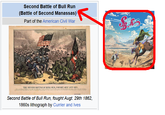 Second Battle of Bull Run (Battle of Second Manassas)[ Part of the American Civil War THE SECOND BATTLE OF BULL RUN, FOUGHT AUG 29TH 1902. Second Battle of Bull Run, fought Augt. 29th 1862, 1860s lithograph by Currier and Ives