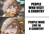 imgflip.com PEOPLE WHO VISIT A COUNTRY PEOPLE WHO LIVE IN A COUNTRY