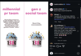 BR baskinrobbins ⚫ Follow millennial pr team Beach Day is back at Baskin-Robbins. dive into salted vanilla goodness, with caramel-filled chocolate sea turtles, frosting flecks, and graham cracker "sand." gen z social team Beach Day eeeeeaaaaats BR BASKIN ROBBINS BR BASKIN ROBBINS BR 3 May 1 baskinrobbins ❤ 1w Beach Day is back forreal tho kttnspt 1w I would sell my first born child for an unlimited supply of Beach Day! ♡ @baskinrobbins 1 like Reply ali_archibeque 1w When your local @baskinrobbins closes at 10pm, and it's 9:30pm so drive over to get a late night sweet treat but when you pull up at 9:35pm and they tell you it's closed. 2 likes Reply O View all 1 replies bridgetonmess Tw 973 44 Add a comment...