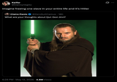 Keifer @DannyVegito imagine freeing one slave in your entire life and it's Hitler Claire Penis ✰ @ZeroSuitCamus + 18h What are your thoughts about Qui-Gon Jinn? 6:28 PM - May 13, 2026 4.8M Views