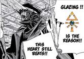 GLAZING!! THIS HEART STILL BEATS!! IS THE REASON!!