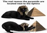 The real reason the pyramids are located next to the Sphinx