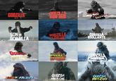GODZILLA ゴジラ GODZILLA RAIDS AGAIN KONGKONG CODZILLA SON OF GODZILLA GODZILLA ys GIGAN Go CODZILLA DESTOROHEM US GODZILLA ユメメカゴジラ MINUS ONE GODZILLA BIOLLANTE GODZILLA 2000 GODZILLA MINUS ZERO