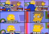GOOD GOD WHAT IS HAPPENING IN THAT HAT UH SEER STONES SEER STONES TO RECEIVE REVELATIONS FROM GOD LOCALIZED ENTIRELY IN YOUR HAT? YES MAY I SEE THEM? UH NO imgflip.com