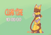 CLEAR TIME 10:00:00 CBtske 113