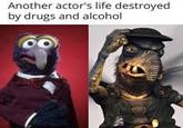 Another actor's life destroyed by drugs and alcohol