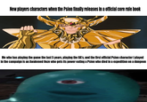 New players characters when the Psion finally releases in a official core rule book Me who has playing the game the last 5 years, playing the UA's, and the first official Psion character i played in the campaign is an Awakened Ooze who gets its power eating a Psion who died in a expedition on a dungeon