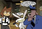 I say we Pummel her. 0 Huh I don't remember the commissioner hiring a feline secutary who keeps holding our calls as if she wants to not have us experiance our wacky adventures? 03-03-04