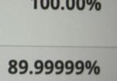 89.99999%