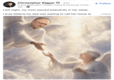 Christopher Biggar . 3rd+ Fraud Specialist | Check Fraud & Financial Crime... 21h • Last night, my mom passed peacefully in her sleep. I truly believe my dad was waiting to call her home to + Follow ...more
