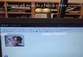 i hope el teach checks his email 33 ERP & SIS San Antonio ISD To email the teacher using your own email client, click here: Student: Pacheco Mayen, Cristian From: Pacheco Mayen, Cristian Course: 3084/2/SCIENCE 8 Styles == Format T Font Size 4 B I US x x x x 6 AA 4 Source Insert template ▾ what fo lunch teach