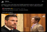 Нэйтан @waryprince 0 I think it's sooo cute that men finally invented a way to call other men hot. "Mogged" just means he's the hotter one. That's really beautiful DramaAlert @DramaAlert - May 16 Clavicular got beaten in court... in terms of looks. Did he get mogged? 6
