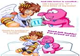 And this letter is caaalled... Oh! I know! It's "P" ! First letter of my name! Thanks for teaching me how to read Gobbles! It was fun! II Good job buddy! I'm proud of ya! G Nick Peppermint