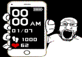 00 00 AM 01/07 * 1000 29 о