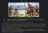 [6/1/1] 88KiB, 650x513, IMG_7289.jpg Canaanites Anonymous Mon 11 May 2026 08:24:08 No. 18471045 Quoted By: >>18471052 >>18471102 >>18471245 View >Defending your homeland from the Yehudim is bad because uh... it just is OKAY CHUD?! Adonai said you were immoral, so you should just suck it up and allow your wives and daughters to be sold into sex slavery. Please explain to me how this is any different from modern Zionism? You cannot tell me that the Nakba has no parallels to Joshua's conquest of Canaan.