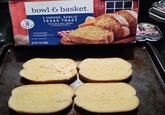 THICK EIGHT 8 SLICES bowl & basket. 5 CHEESE, GARLIC TEXAS TOAST MADE WITH REAL CHEESE & CRUSHED GARLIC KEEP FROZEN HEAT & SERVE, READY IN ABOUT 7 MINUTES xNO ARTIFICIAL PRESERVATIVES OR FLAVORS ADDED SERVING SUGGESTION NET WT 13 OZ (369g) ALITY ASSUR Sheba cuts SORTION SAYING AFECT PORT