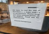 CHIPOTLE C MEXICAN We have banned the use of Nerf blasters or Super soakers on the premises. Please keep your senior assassin games off the property. Thank you for understanding -Chipotle Management