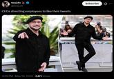 teej dv @teej_dv CEOs directing employees to like their tweets 4:26 PM - May 19, 2026 - 7,471 Views Subscribe 0