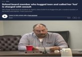 U.S. NEWS School board member who hugged teen and called her 'hot' is charged with assault The charge stems from an incident on April 2, when Keith Ervin hugged the girl, a student member of the board, and told her, “God, you're hot.” Listen to this article with a free account 00:00 KEITH ERVIN 02:27 1x i