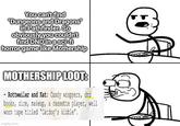 You can't find "Dungeons and Dragons" in Pathfinder. So obviously you couldn't find DND in a sci-fi horror game like Mothership MOTHERSHIP LOOT: Rottweiler and Kat: Candy wrappers, dnd books, dice, makeup, a cassette player, well worn tape titled "Catdog's kibble". imgflip.com
