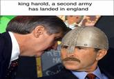 king harold, a second army has landed in england KET NA Cos