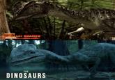 WHEN DINOSAURS ROAMED America THE DINOSAURS