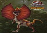 JURASSIC PARK BATTLE GROWLERS dilophosaurus