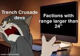 Trench Crusade devs Factions with range larger than 24" made with mematic