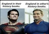 England in their history books. England in other's history books.