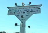 Lake Quitman Marina EAT HERE GET GAS & WORMS 903 878 9191