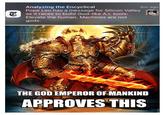 6m ago Analyzing the Encyclical Pope Leo has a message for Silicon Valley as it races to build God-like A.I. tools: Elevate the human. Machines are not gods. laude THE GOD EMPEROR OF MANKIND APPROVES THIS ROFLE
