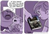 IF YOU WANT TO CRY, I'LL GIVE YOU SOMETHING TO CRY ABOUT! CH Is Heresy bnett PROSPERO BURNS The Wolves unleashed Th SketchbookSilliness.com