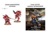 VIRGIN ARMAGEDDON VETERAN WARHAMMER COMMUNITY CHAD JOYTOY ASSAULT INTERCESSOR WARHAHHER JOYTOY X SPACE MARINE WARHAMMER 40.300 SPACE MARINE ASSAULT INTERCESSOR CHILD