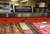 RAISED LOCALLY 1000 A GOOD DRY RUB ENHANCES OUR MEAT. STOP LAUGHING GM M FOR GOOD