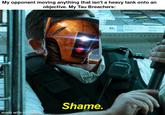 My opponent moving anything that isn't a heavy tank onto an objective. My Tau Breachers: made with mematic Shame. 46p