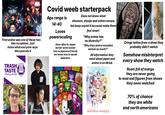 DEMO SLAYER LuLukosen First anime was one of these two Has no opinion. Just listen what everyone says then parrots it TRASH TASTE トラッシュ・テイスト Covid weeb starterpack Age range is 14-40 Does not know what shounen, shoujo and seinen means but keep sayint it because make them Loves powerscaling Goes often to Japan but for some reason has no japanese friends nor know how to speak japanese feel smart "Why anime has no diversity?" "Why does anime sexualize women so much?" All information they need about japan and anime is on tiktok Cringe tattoo from a show they probably didn't watch Somehow misinterpret every show they watch Room full of manga they are never going to read and figures from shows they never watched 70% of chance they are white and north americans Anime is Tras PUELLA HASI MADOKA MAGICA