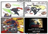 BOOM KINGMAKER SWIPE BANG BANG BOOM WARHAMMER ASSASSINORUM KINGMAKER ROBERT P AN OFFICIO ASSASSINOP AUDIOBOOK THIS BOOK IS WEIRDLY WHOLESOME. 10/10 @MICK19988 MICKCOMICS