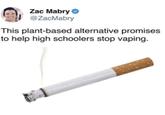 Zac Mabry @ZacMabry This plant-based alternative promises to help high schoolers stop vaping.