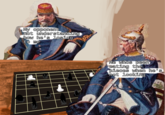 My opponent not understanding how he's losing to me Me whos been eating the pieces when he's not looking
