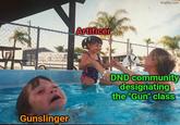 Artificer imgflip.com Gunslinger DND community designating the "Gun" class