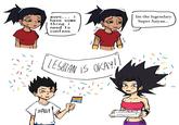 guys... i have some thing i need to confess Im the legendary Super Saiyan... LESBIAN IS OKAY!! 171 #Ally ZET ME HIT? Ии