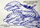 Godzilla Ultima (2021) Shin Godzilla (2016)