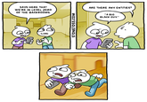 SAYS HERE THAT WE'RE IN LEVEL ZERO OF THE BACKROOMS. ARE THERE ANY ENTITIES? "A BIG BLACK GUY." STONETOSS.COM